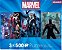 AQUÁRIO - Quebra-cabeças Marvel de 500 peças | Conjunto de 3 Quebra-cabeças - Imagem 1