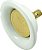 Cabeça de chuveiro Kingston Brass P60PB Designer Trimscape Sunflower Victorian, latão polido 6.25 x 6.25 x 4 - Imagem 1