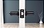 BRINKS - Maçaneta de porta interna de privacidade transicional com ondulações, preto fosco - Projetada para residências tradicionais e transicionais e combina perfeitamente com a decoração interna (E2438- - Imagem 3