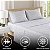 Conjunto de lençóis de algodão 100% Comfort Spaces respirável, leve, macio com bolso elástico de 14 que se ajusta a colchões de até 16, roupa de cama aconchegante para todas as - Imagem 2