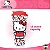Caneca de viagem de parede dupla Silver Buffalo Sanrio Hello Kitty com padrão, tampa deslizante, 20 onças, 16 onças de rostos por todos os lados, 1 unidade (embalagem de 1) - Imagem 3