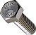Parafuso Sextavado de Aço Inoxidável Hillman 831618 3/8-16 x 1 Polegada, Pacote com 50 Unidades - Imagem 1
