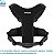 Peitoral para cães Air Frontier Mesh com conjunto de coleira reflexiva, costura refletiva e design leve e respirável sem puxar, alças ajustáveis no pescoço e no peito para raças pequenas a grandes - BK, XS - Imagem 2