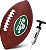Futebol americano da equipe Franklin Sports NFL - Futebol americano juvenil de tamanho júnior para crianças - Logotipo oficial da equipe da NFL + Cores do time de futebol juvenil - Loja de fãs infantis da NFL - Imagem 1