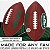 Futebol americano da equipe Franklin Sports NFL - Futebol americano juvenil de tamanho júnior para crianças - Logotipo oficial da equipe da NFL + Cores do time de futebol juvenil - Loja de fãs infantis da NFL - Imagem 3