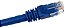 Conectores Micro E08-014BL-10 Cabos de Patch CAT 6 UTP RJ45 de 14 pés, Pacote com 10, Azul - Imagem 4