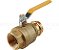 Válvula de Esfera Adaptadora Premium Midline Valve 542VLV034F-5 com Conexões Press x FIP de 3/4 polegadas, Latão (Pacote com 5) - Imagem 2