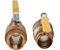 Válvula de Esfera Adaptadora Premium Midline Valve 542VLV034F-5 com Conexões Press x FIP de 3/4 polegadas, Latão (Pacote com 5) - Imagem 4