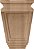 Ekena Millwork COR06X04X09ARRW Artes e Ofícios Madeira Cachorros, 6L x 4P x 9A, Borracha Madeira - Imagem 2