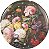 Conjunto de 4 pratos pequenos de melamina Thomas Paul Antwerp Floral, Multicolorido - Imagem 3
