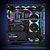 Ventilador de radiador Thermaltake TOUGHFAN 14 RGB, pacote de 3 unidades, iluminação RGB de 16,8 milhões, fluxo de ar máximo de 107 CFM, CL-F136-PL14SW-A - Imagem 4