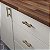 Puxador de armário ajustável Franklin Brass Square Bar Adjusta-Pull™, Bronze Champagne, 1-3/8 pol. a 4 pol. (35mm/102mm) alça de gaveta ajustável, Pacote com 5, P44367-C - Imagem 2