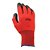 Honeywell North by Honeywell NF11/10XL NorthFlex Vermelho NF11 Luvas revestidas de palma de PVC espumado, Nylon, Tamanho 10, Preto/Vermelho (Pacote com 12) - Imagem 2
