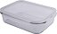 Recipiente de armazenamento de alimentos de vidro LOCK & LOCK Purely Better com tampa, retangular - 51 oz, transparente. - Imagem 4