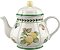 Villeroy & Boch French Garden Fleurence Chaleira, 34 oz, Branco/Multicolorido - Imagem 1