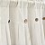 Lush Decor Linen Button Farmhouse Valance, 84 W x 18 L, Off White - Rustic Valance For Window - Pleated Color Block Design With Coconut Husk Button Detail
Tradução: Lush Decor Linen Button Farmhouse Valance, 84 - Imagem 3