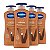Loção Corporal Vaseline Intensive Care Cocoa Radiant 4 unidades para pele seca com lipídios ultra-hidratantes e manteiga de cacau pura para um brilho radiante de longa duração 20.3 oz - Imagem 1