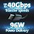 Base de encaixe USB-C e Thunderbolt Kensington, carregamento de até 100W, dupla resolução 4K, para Mac, Windows e Surface (K37010NA) - Imagem 3
