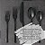 Utensílios de Prata Steelite Varick Malcolm, Textura Martelada Acetinada, Cabo Moderno, Aço Inoxidável 18/10, Utensílios de Prata para Uso Comercial em Restaurantes de Alimentação. - Imagem 4