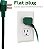 Acessórios Philips, Extensão de Tomada com 3 Saídas, 15 Ft, Perfeito para Luzes de Natal, Verde, Pacote com 3, SPS3532G/37 - Imagem 5