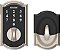 Fechadura eletrônica Schlage BE375 CAM 619 Touch Camelot, Deadbolt sem chave, entrada sem chave, níquel acetinado - Imagem 5