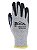Luvas de trabalho revestidas com palma de poliuretano hiperon preta D-ROC GPD590B-12 da MAGID Glove & Safety, nível de corte A5, 12 polegadas, preto (pacote com 12 - Imagem 3