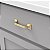 Puxadores de Armário de Cozinha Núcleo Sólido de 10 Peças Hickory Hardware, Alças de Armário de Luxo, Ferragens para Portas e Gavetas de Cômoda, Centro de Furo de 3 Polegadas - Imagem 3