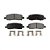 Pastilhas de freio traseiras de disco de cerâmica TEC-1172 para Buick Lucerne Cadillac DTS 2006-2011. - Imagem 1