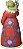Enesco Jim Shore Heartwood Creek Australian Santa Figurine de Resina de Pedra, 7 polegadas, Multicolorido, Vermelho, Branco e Verde - Imagem 2