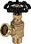 Válvula de dreno para caldeira Midline Valve 6834-5 com caixa de enchimento 1/2 in. Entrada MIP/SWT x 3/4 in. Saída MHT, em latão, livre de chumbo (pacote - Imagem 2