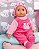 Boneca de Bebê Bayer Design First Words de 15 'em Rosa - Imagem 2