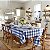 Toalha de mesa Elrene Home Fashions Farmhouse Living Buffalo Check, 60 x 120, Azul/Branco - Imagem 2