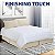 Cathay Home Saia de Cama Fácil de Ajustar com Microfibra Dupla Escovada, Ultra Macia, Resistente a Desbotamento e Amassados - Creme, King - Imagem 4