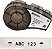 Etiqueta de Poliéster para Ambientes Adversos da Brady Autêntica (M21-750-423) para Código de Barras, Painel Solar, Placa de Circuito Impresso, Preto em Branco- Para Impressoras M210, M210 - Imagem 1