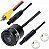 Suporte Multi-Ajustável Metra Electronics para Jeep Wrangler 2007-2018, JK 2007-2018 (TE-AJPKT), Preto - Imagem 5