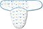 SwaddleMe Luxe Whisper Quiet Swaddle – Tamanho Pequeno/Médio, 0-3 Meses, Pacote com 2 (Blocos de Construção) Swaddle Extra Macio Para Recém-Nascidos com Fechamento de Tecido Silencioso e - Imagem 4