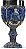 Enesco 6005060 Mundo Mágico de Harry Potter - Taça Decorativa da Casa Corvinal, 7.09 Polegadas, Multicolorido - Imagem 1