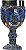 Enesco 6005060 Mundo Mágico de Harry Potter - Taça Decorativa da Casa Corvinal, 7.09 Polegadas, Multicolorido - Imagem 3
