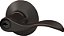 Maçaneta para Porta Schlage F51A ACC 716 Accent, Fechadura com Chave, Bronze Envelhecido - Imagem 4