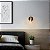 Iluminação de Parede KSANA Sconce 1-Luz Preto e Dourado com Vidro Texturizado para Corredor, Quarto, Escada e Entrada do Estilo Meio do Século. - Imagem 4