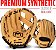 Luvas de beisebol + softbol Franklin Sports - Adultos e Jovens Field Master Baseball + Softball Gloves - Luvas para mão direita + mão esquerda - Luvas de infield + outfield - Vários tamanhos + cores - Imagem 5