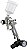 Pistola de pulverização HVLP de alimentação por gravidade mini com ponta de 0,8mm e copo plástico de 125cc NuMax SPS08 Pneumática - Imagem 1