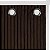 Painel de cortina Sun Zero Scarlett 2-Pack Plissado de Veludo Redutor de Ruído e Bloqueador de Luz com Ilhós, Par de Painéis, 40 x 96, Marrom Chocolate - Imagem 4