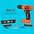 Furadeira sem fio BLACK+DECKER 8V MAX* + Kit de projetos de decoração para casa com 43 peças (BDCD8HDPK) - Imagem 3