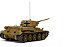 Tanque de exibição de modelo de troféu militar da Segunda Guerra Mundial Corgi Diecast Beute Panzer 1:50 CC51606, marrom e bege. - Imagem 2