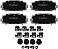 Conjunto de Pastilhas de Freio a Disco Beck/Arnley 0857056 - Imagem 2