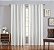 Cortina de janela listrada Millennial Truly Soft Everyday (EC3059-4100) - Imagem 1