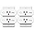 Tomadas Inteligentes GHome - 15A Wi-Fi Compatível com Alexa, Tomada Mini com Controle Remoto, Função de Temporizador Programável, Sem Necessidade de Hub - Pacote com 4 unidades - Imagem 1