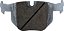Beck/Arnley 085-2066 Pastilhas de Freio de Montagem Premium - Imagem 3