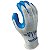 Luvas Revestidas de Borracha SHOWA 300XL-10 Atlas Fit 300, Tamanho Extra Grande, Cinza/Azul (Pacote com 12) - Imagem 1